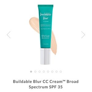 BNIB Thrive Causemetics Buildable Blur CC CREAM